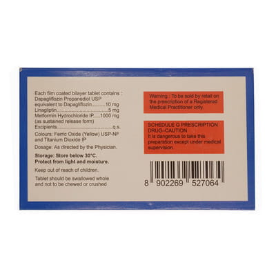 Dapanorm Lm Forte Strip Of 10 Tablets