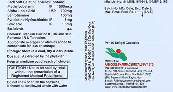 Abetaneuron Od Strip Of 10 Capsules