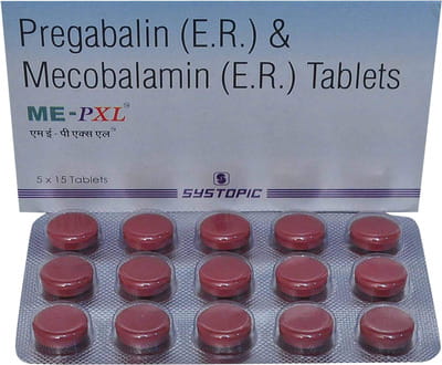 Me Pxl Strip Of 15 Tablets