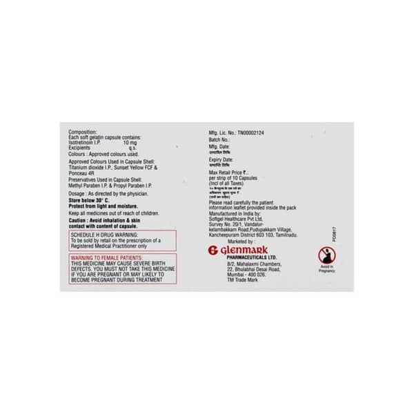 Deriva I 10mg Strip Of 10 Softgel Capsules