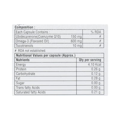 Qlino Strip Of 10 Veg Capsules