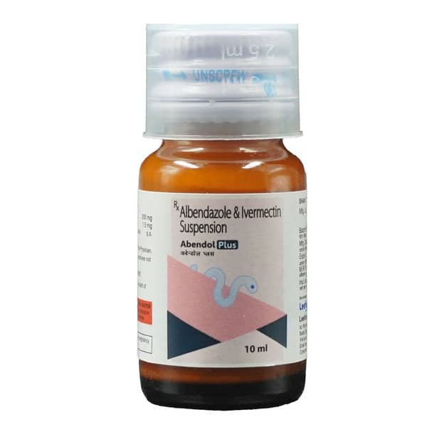 Abendol Plus 200/1.5 Mg Bottle Of 10Ml Suspension