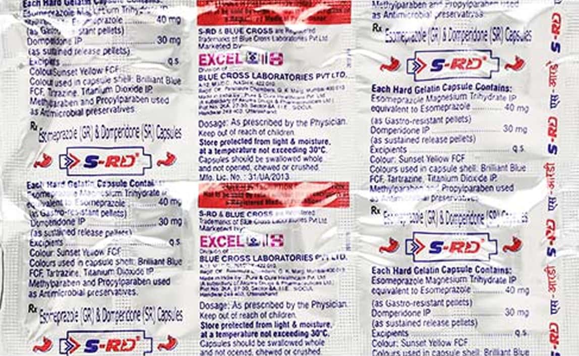 S Rd Strip Of 15 Capsules: Uses, Side Effects, Price & Dosage | PharmEasy