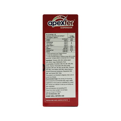 Apexfer Bottle Of 150ml Suspension