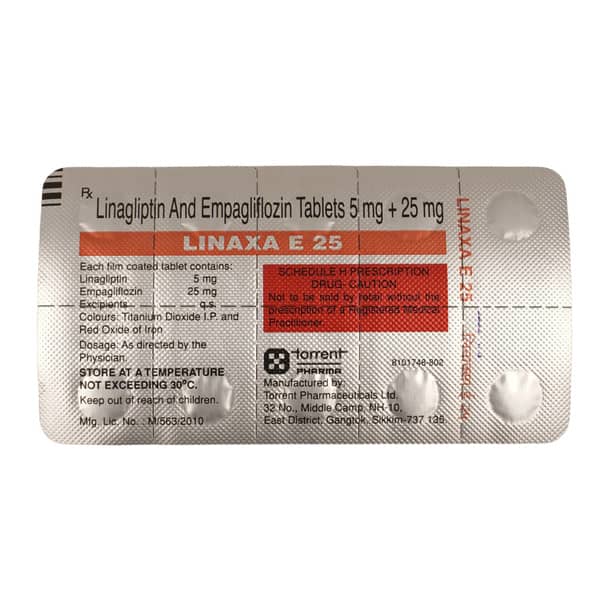 Linaxa E 25mg Strip Of 10 Tablets