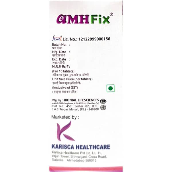 Amhfix Strip Of 10 Tablets