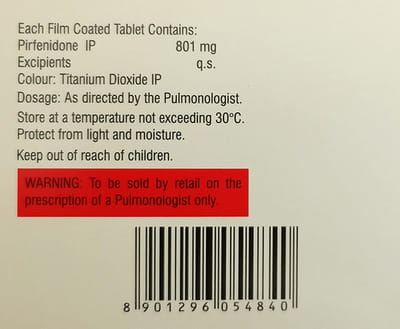 Pirfact 801mg Strip Of 10 Tablets