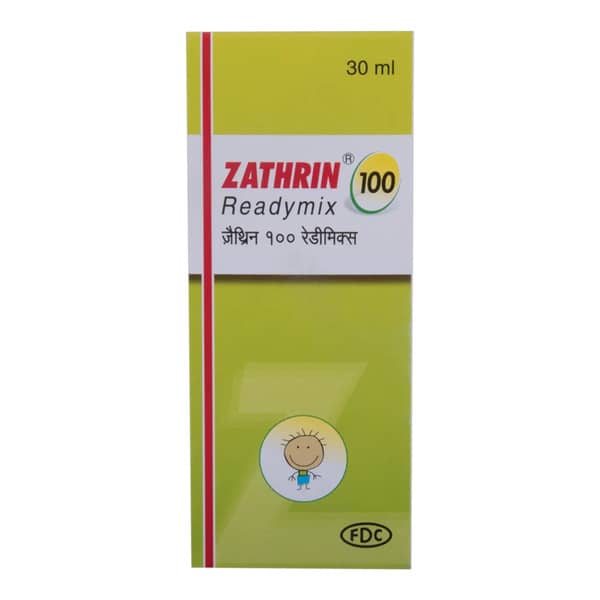 Zathrin Readymix 100 Suspension 30 Ml