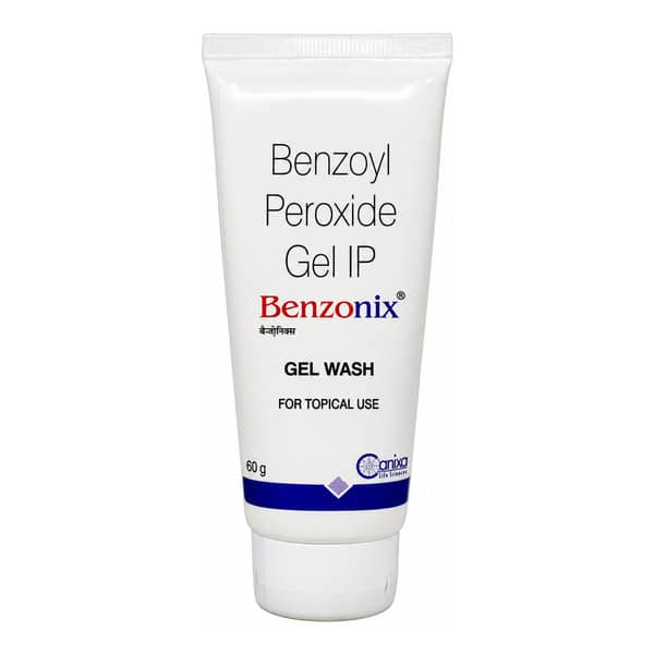 Benzonix 5% Tube Of 60Gm Gel Wash