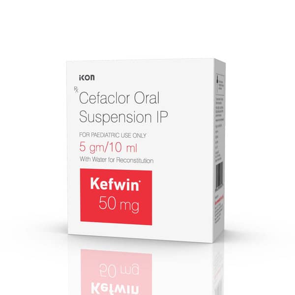 Kefwin 50mg Bottle Of 10ml Dry Suspension