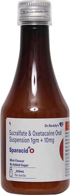 Sparacid O Mint Flavour Bottle Of 200ml Suspension