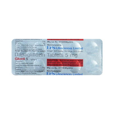 Gluxit Beta 5mg Strip Of 15 Tablets