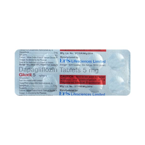 Gluxit Beta 5mg Strip Of 15 Tablets