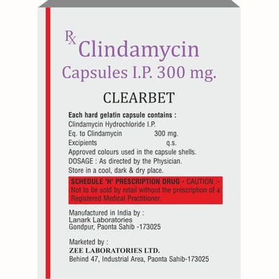 Clearbet 300mg Strip Of 10 Softgel Capsules