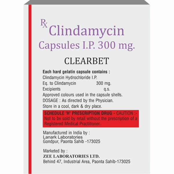 Clearbet 300Mg Strip Of 10 Softgel Capsules