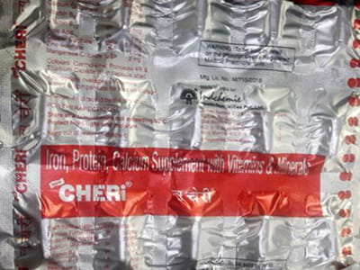 New Cheri Strip Of 15 Capsules