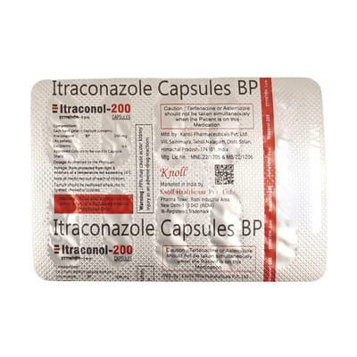 Itraconol 200mg Strip Of 10 Capsules
