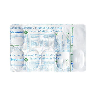 Steomin K2 Strip Of 10 Tablets