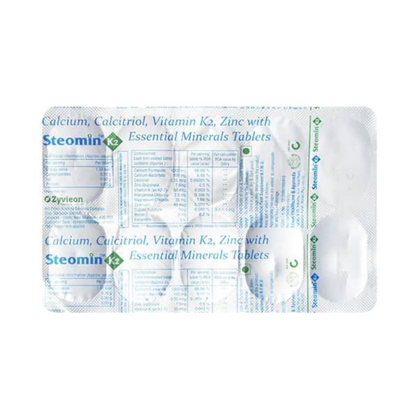 Steomin K2 Strip Of 10 Tablets