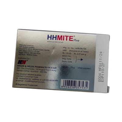 Hhmite Plus 1% Medicated Soap 75gm