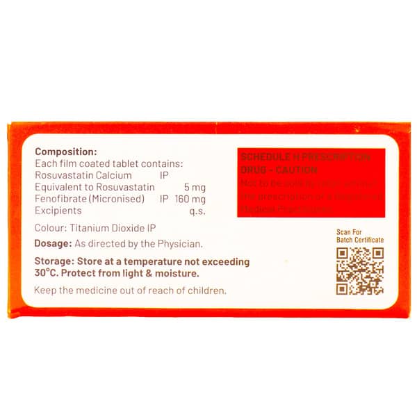 Rosufree F 5Mg Strip Of 10 Tablets