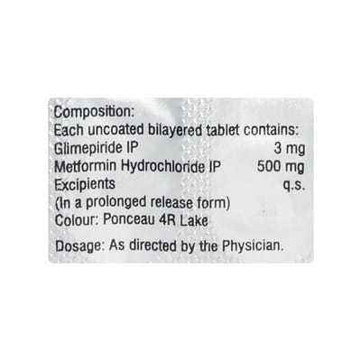 Jubiglim M 3mg Strip Of 15 Tablets