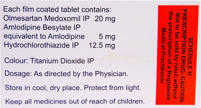 Triolmesar 20mg Strip Of 15 Tablets