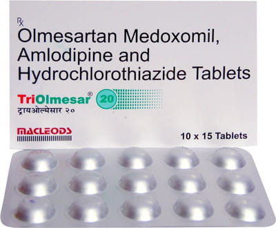 Triolmesar 20mg Strip Of 15 Tablets