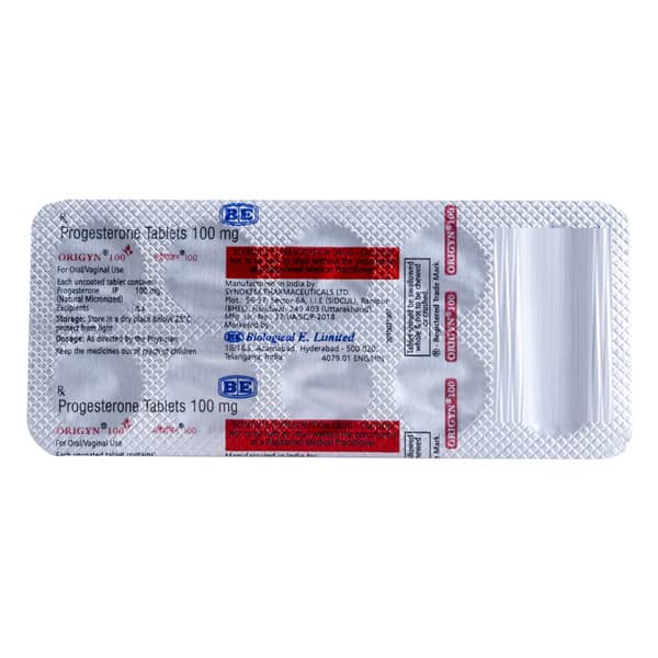Origyn 100Mg Strip Of 10 Tablets