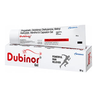 Dubinor Tube Of 30Gm Pain Reliever Gel