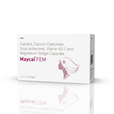 Maycal Fem Strip Of 10 Softgel Capsules