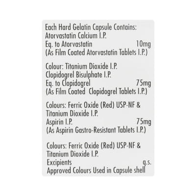 Stator Gold 10mg Strip Of 15 Capsules