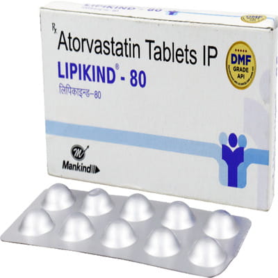 Lipikind 80mg Strip Of 10 Tablets