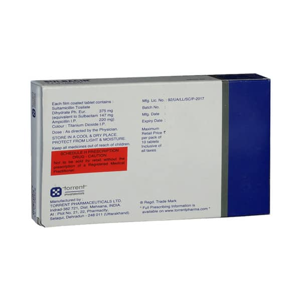 Sulbacin Strip Of 10 Tablets
