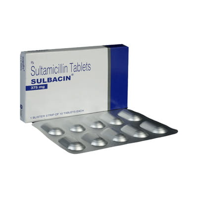 Sulbacin Strip Of 10 Tablets