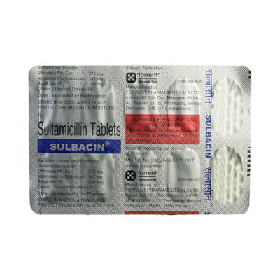 Sulbacin Strip Of 10 Tablets