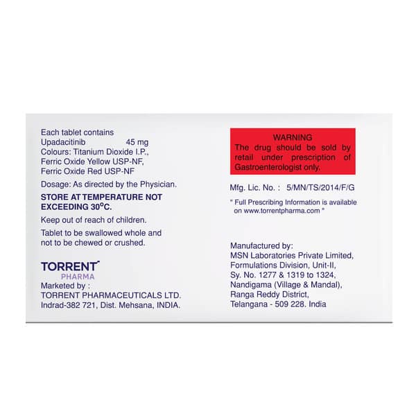 Upadacol 45Mg Strip Of 10 Tablets