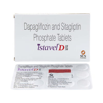 Istavel D 10/50mg Strip Of 15 Tablets
