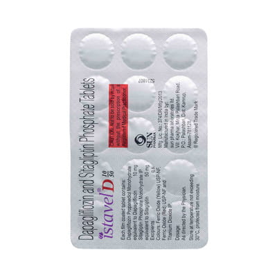 Istavel D 10/50mg Strip Of 15 Tablets