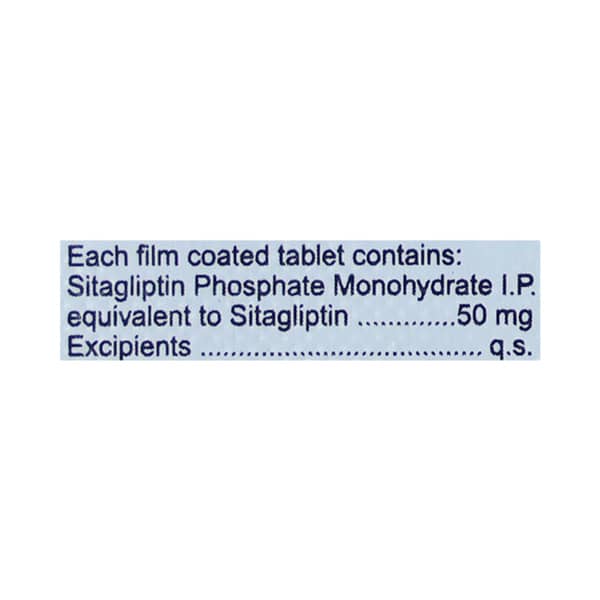 Sitacip 50Mg Strip Of 10 Tablets