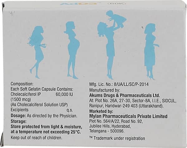 Add3 60000iu Strip Of 8 Capsules