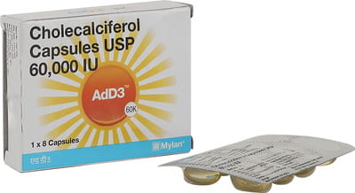 Add3 60000iu Strip Of 8 Capsules